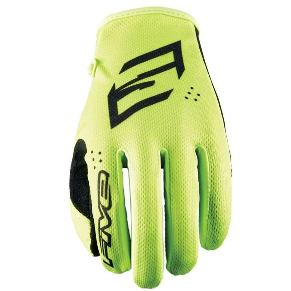 Gants cross Five MXF4 – FEMME – MONO FLUO YELLOW 2023 – Jaune Ref : FV0351