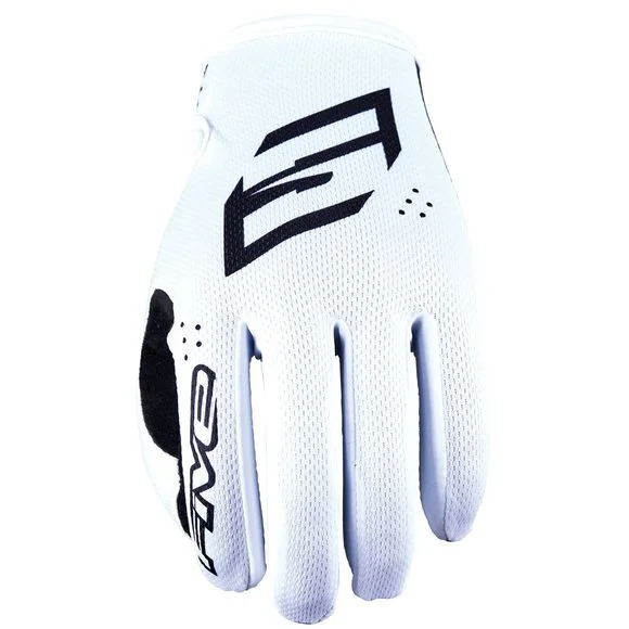 Gants cross Five MXF4 ENFANT MONO WHITE – Blanc Ref : FV0347