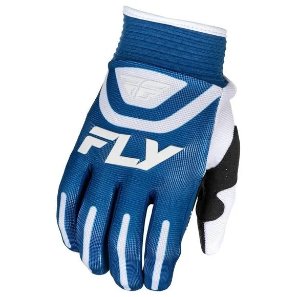 Gants cross Fly F-16 2025 – Blanc / Bleu Ref : FL1691