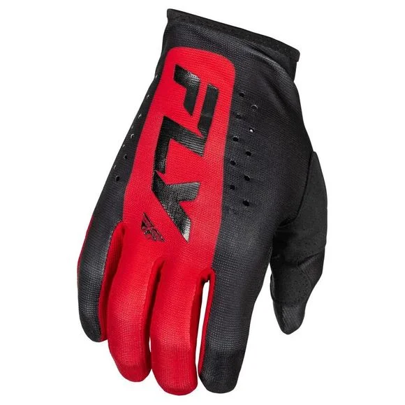 Gants cross Fly LITE 2025 – Noir / Rouge Ref : FL1678