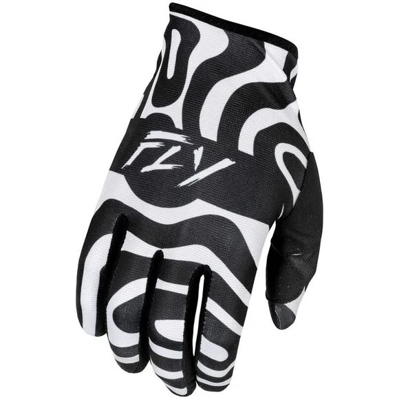 Gants cross Fly LITE – ABYSS LE – ENFANT – Blanc / Bleu Ref : FL1707