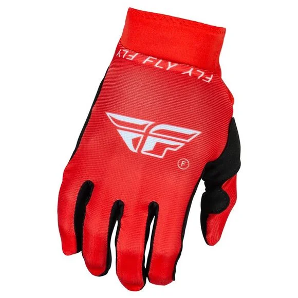 Gants cross Fly PRO LITE 2025 – Noir / Rouge Ref : FL1672