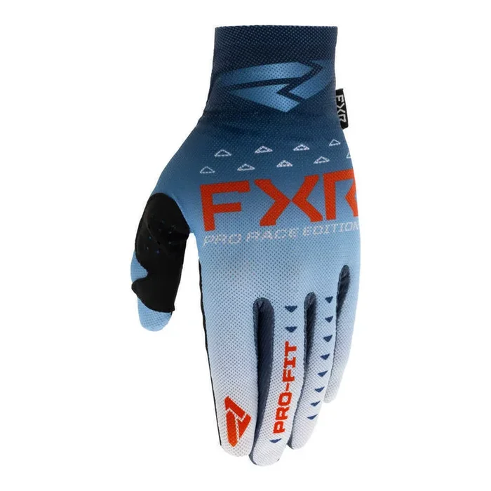 Gants Cross FXR PRO FIT AIR 2024 Blanc Bleu Rouge