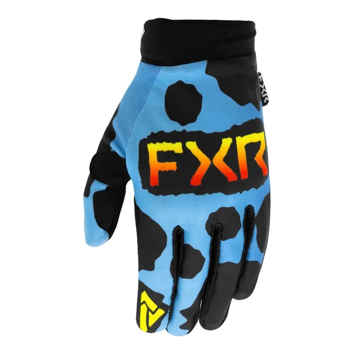 Gants Cross FXR REFLEX 2023 Bleu Noir Jaune