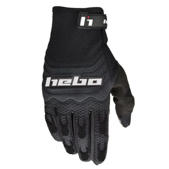 Gants cross Hebo BAGGY II BLACK 2023 – Noir Ref : HBO0276
