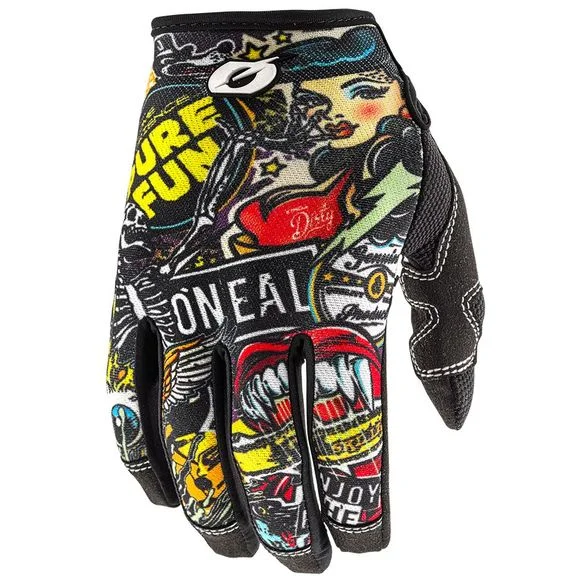 Gants cross O&rsquo;Neal MAYHEM – CRANK II – MULTICOLORE 2024 – Noir Ref : OL0149