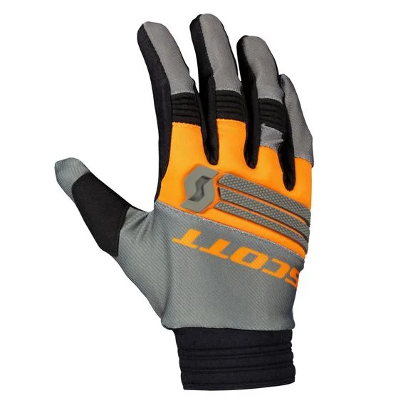 Gants cross Scott X-PLORE 2024 – Gris / Orange Ref : SCO1455