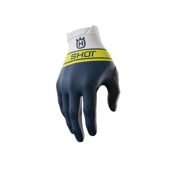 Gants cross Shot LITE – HUSQVARNA LIMITED EDITION 2023 – Bleu Ref : SO2475