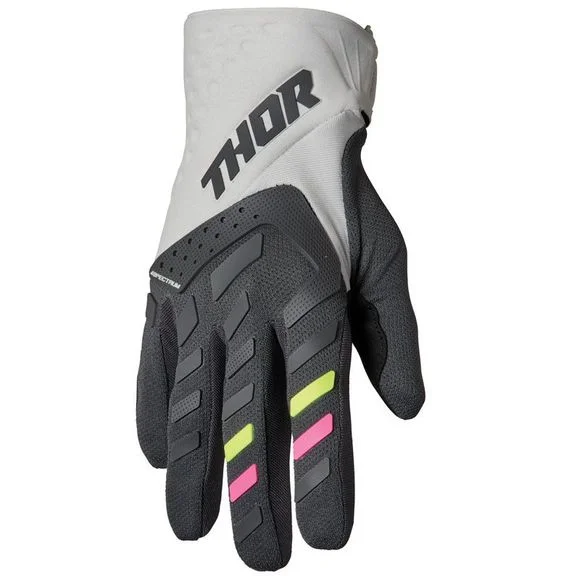 Gants cross Thor SPECTRUM GRAY CHARCOAL FEMME 2024 – Gris Ref : TO2770