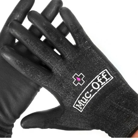 Gants d&rsquo;atelier MUC-OFF noir taille L