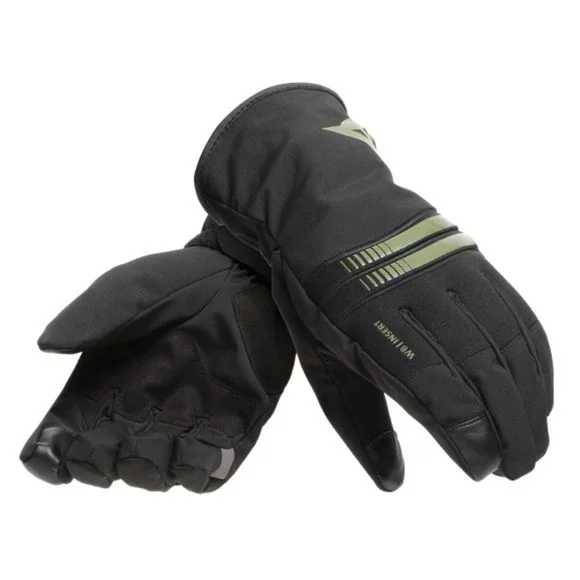 Gants Dainese PLAZA 3 D-DRY – Noir / Vert Ref : DN1949