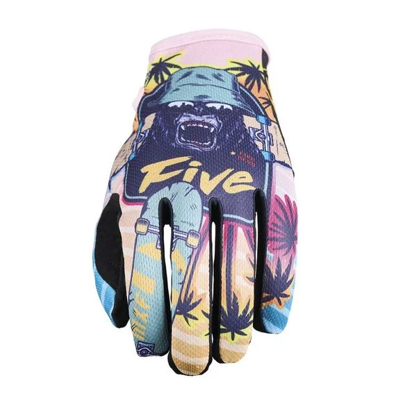 Gants Enduro Five MXF4 2025 – Multicolore / Noir Ref : FV0430