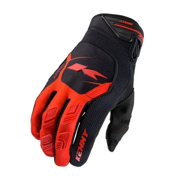 Gants Enduro Kenny SAFETY 2025 – Orange / Noir Ref : KE2428