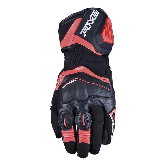 Gants Five RFX4 EVO WATERPROOF – Noir / Rouge Ref : FV0410