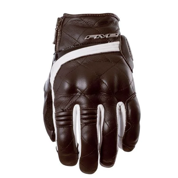 Gants Five SPORTCITY WOMAN – Marron / Blanc Ref : FV0116
