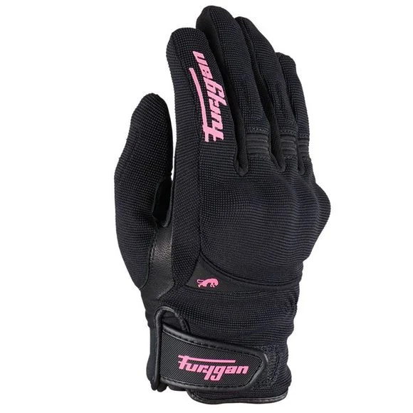 Gants Furygan JET LADY ALL SEASON D3O® – Noir / Blanc Ref : FU1088