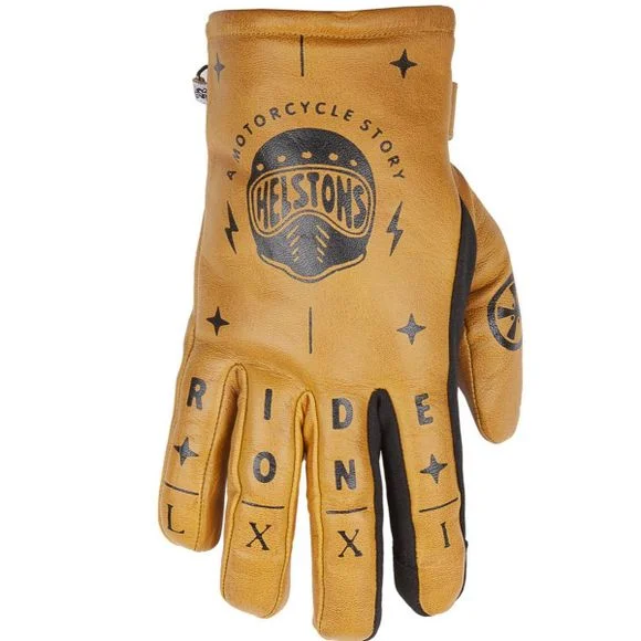 Gants Helstons KUSTOM HELMET HIVER – Jaune Ref : HS0925