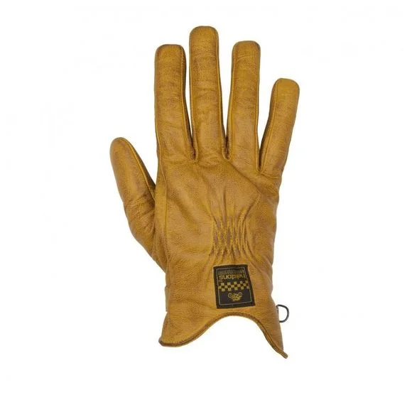 Gants Helstons SWALLOW CUIR SOFT – Jaune / Marron Ref : HS0751