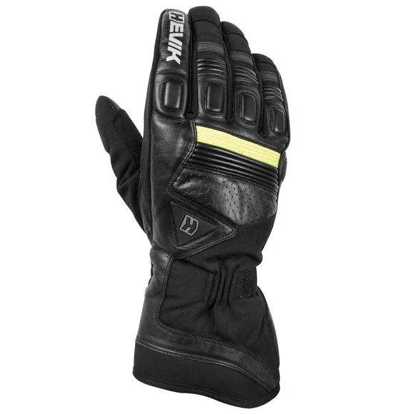 Gants Hevik STOCCOLMA – Noir / Jaune Ref : HEV0054