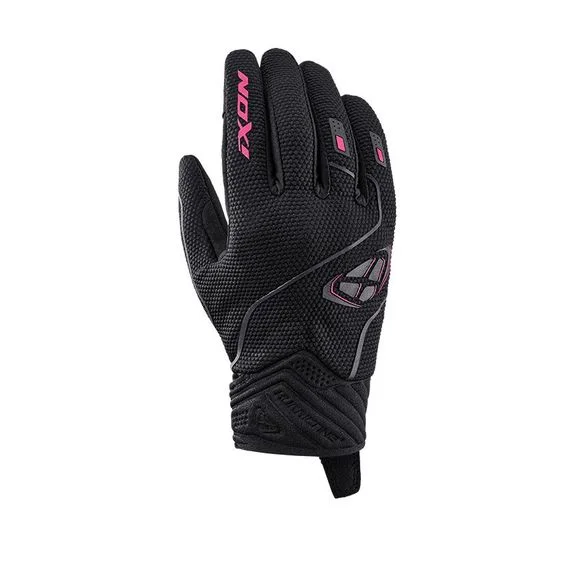 Gants Ixon HURRICANE 2 LADY – Noir / Rose Ref : IX2004