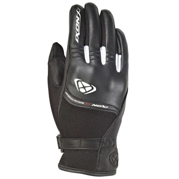 Gants Ixon RS SHINE 2 – Noir / Blanc Ref : IX1676