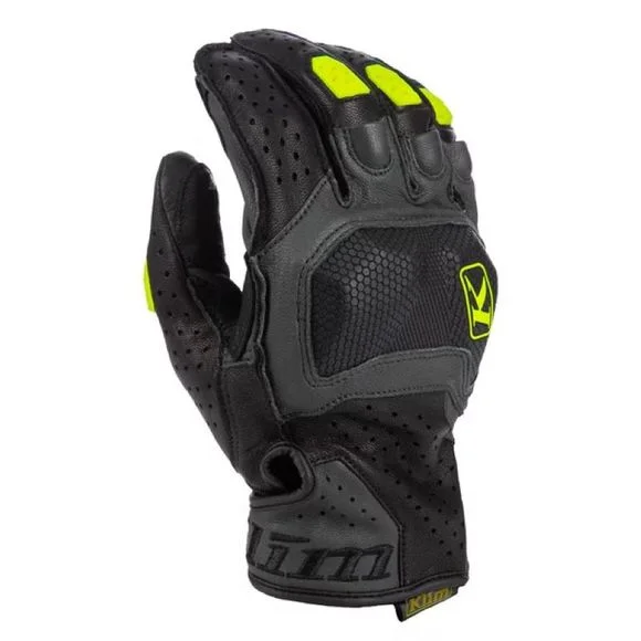 Gants KLIM BADLANDS AERO PRO SHORT – Noir / Jaune Ref : KLI0409
