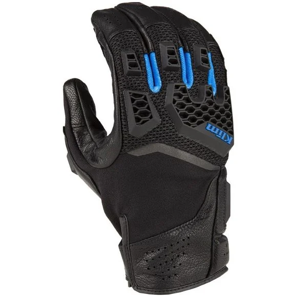 Gants KLIM BAJA S4 – Noir / Bleu Ref : KLI0301