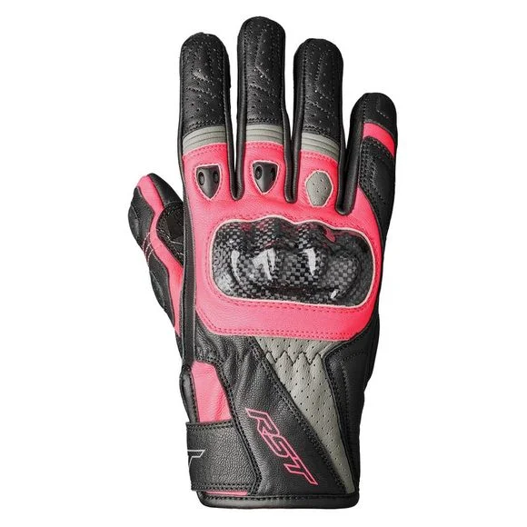 Gants RST STUNT 3 LADIES – Noir / Rose Ref : RST0059