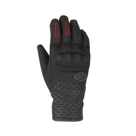 Gants Segura LADY NATCHO – Noir / Rouge Ref : SG1497