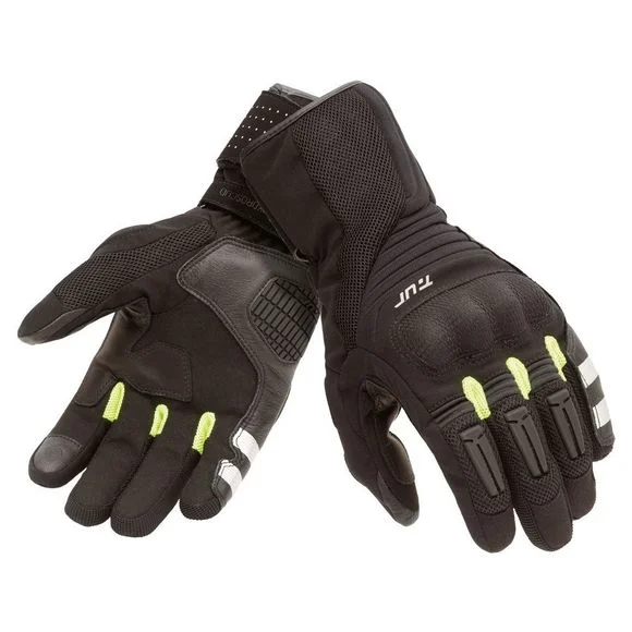 Gants T.UR TR-P – Noir / Jaune Ref : TUR0022