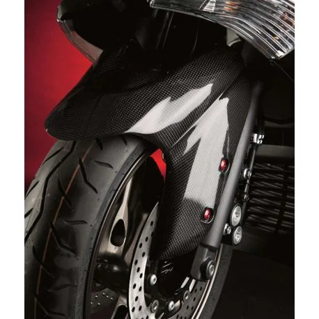 Garde boue avant lightech carbone brillant YAMAHA T-MAX 530 2015-2019