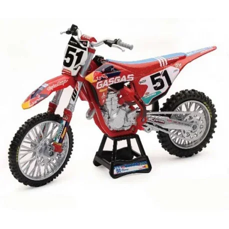 GASGAS MC450F 2020 MOTOCROSS NO. 51 JUSTIN BARCIA SCALE 1/12