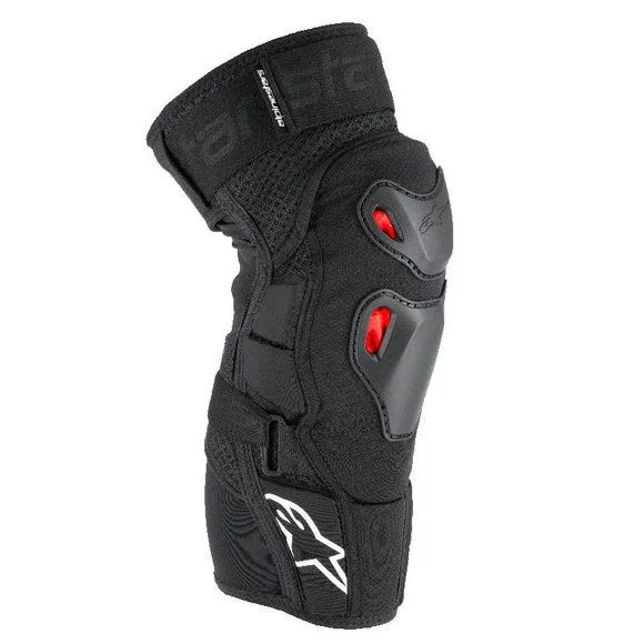 Genouillères Alpinestars BIONIC PRO PLASMA 2025 – Noir / Rouge Ref : AP3551