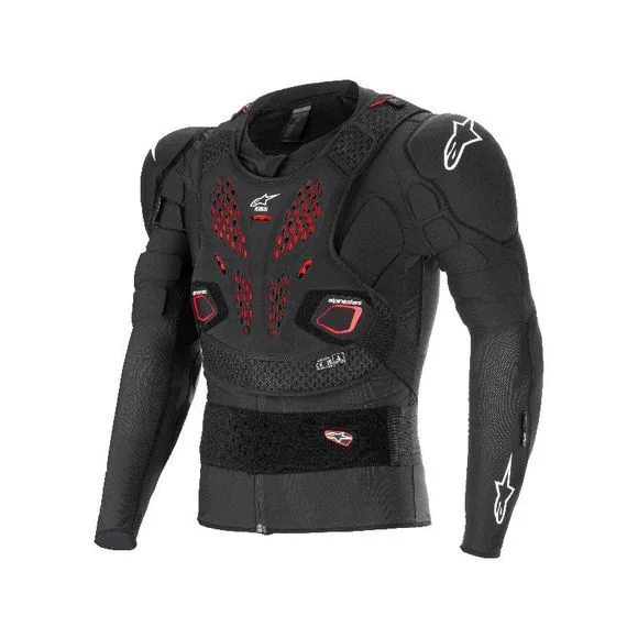 Gilet de protection Alpinestars BIONIC PRO V3 PLASMA 2025 – Noir / Rouge Ref : AP3549
