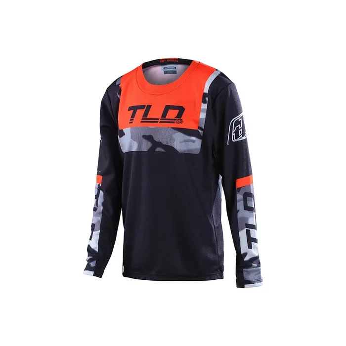 GP maillot enfant Brazen camo noir/orange
