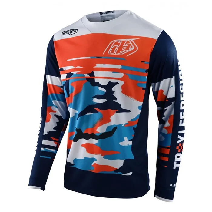 GP maillot Formula camo navy/orange