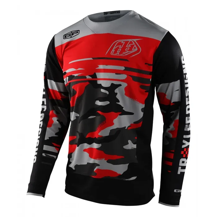 GP maillot Formula camo noir/rouge