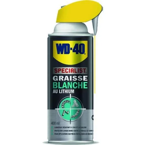 Graisse blanche WD40 lithium double position 400mL
