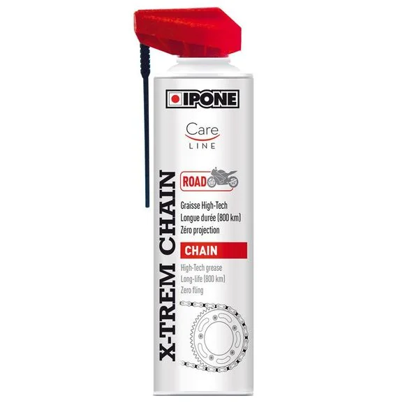 Graisse chaine Ipone CARELINE X-TREM CHAIN ROAD 500 ML Universel Ref : IP0167 / 800858