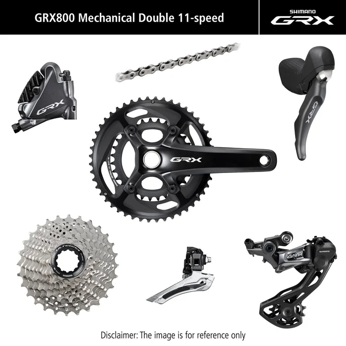 Groupe complet vélo GRX 810 11 SPEED 170 mm, 11-30T