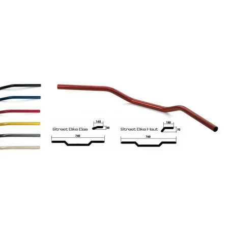 GUIDONS STREETBIKE ARGENT