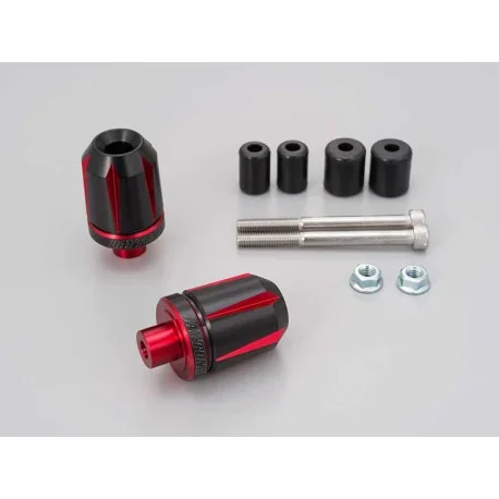 HANDLEBAR ENDS « TKM-2 » RED, sold in pairs