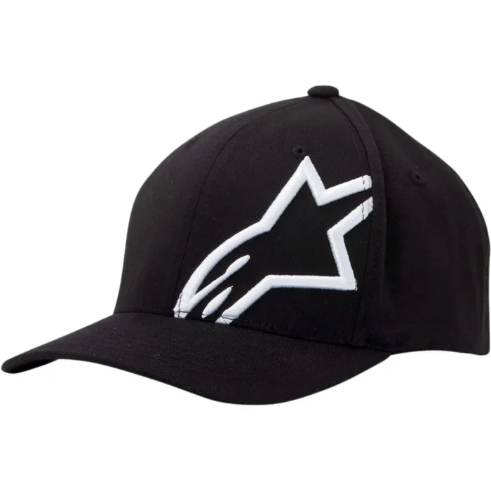 HAT CORP SHFT 2 BK/WT S/M