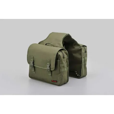 HENLY BEGINS SADDLE BAG 30L (15X2) DHS-12 KHAKI | Evo-Xracing