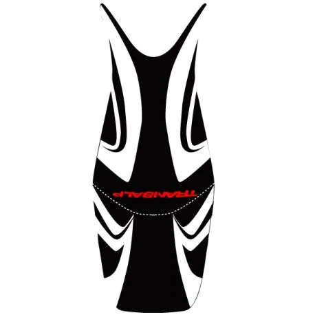 housse de selle bagster HONDA 700 TRANSALP 2010-2011 NOIR/BLANC/LETTRES ROUGES
