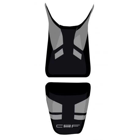 housse de selle bagster HONDA CBF1000 2006-2009 NOIR/NUBUCK/LETTRES GRISES CLAIRES