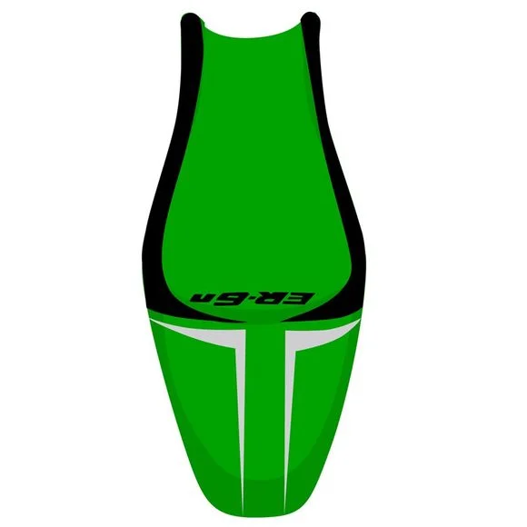 Housse de selle Bagster Spécial S Vert Noir/Gris/Lettres Grises Claires Ref : 2170M