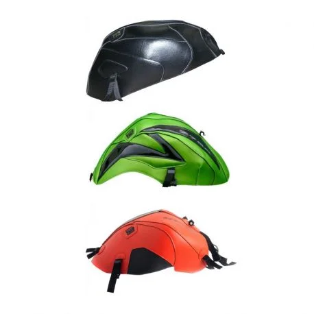 housse de selle bagster SUZUKI GSXR750 1994 ROUGE/ACIER/LETTRES NOIRES