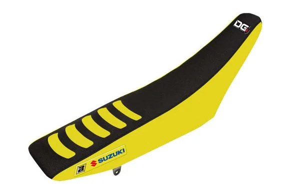 Housse de selle Blackbird Double Grip 3 jaune/noirSUZUKI 250 RM-Z 250 – 2007 – 2018Ref : BC00241A / 1054281