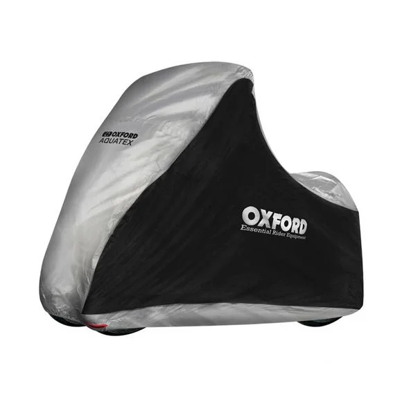 Housse moto Oxford Aquatex Spécial MP3 (3 roues) Universel – Noir / Gris Ref : OD0264 / CV215